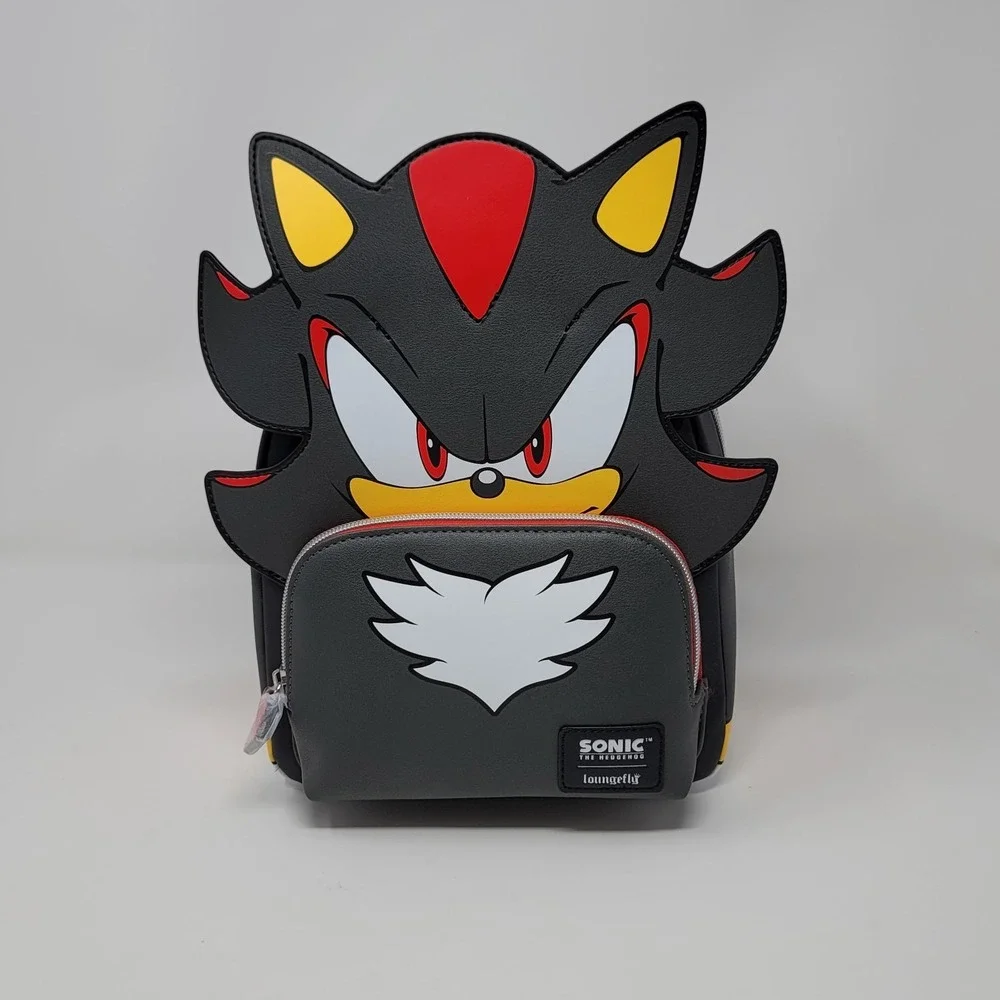 Loungefly Sonic The Hedgehog Shadow‎ Mini Backpack GameStop Exclusive Cosplay